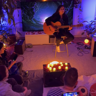 Brooklyn Baithak in Sapan's living room